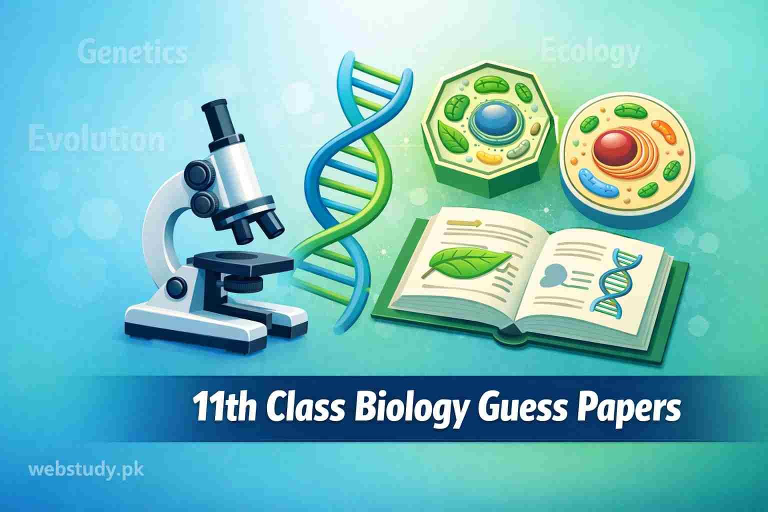 11th class biology guess paper
