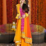 Mehndi Dresses 2014 For Pakistani Stylish Girls (4)