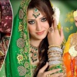 Latest Wedding Mehndi Dresses for Girls (2)