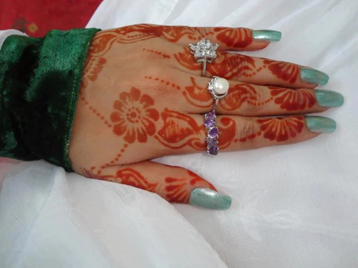 beautiful mehndi designs for fingers only