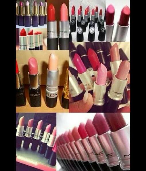 random colours lipstick