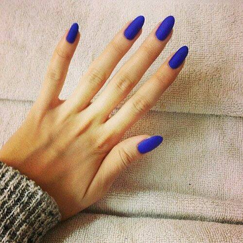 matte blue nails 2015-webstudy.pk