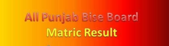 Bise Rawalpindi 10th Class Result 2015 Online