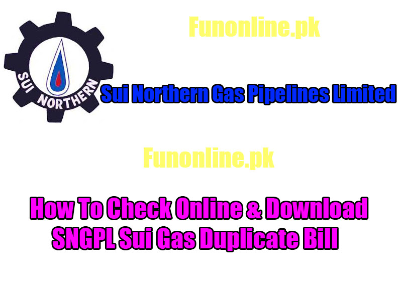 sui gas duplicate bill download copy
