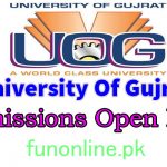 university of gujrat admission 2018
