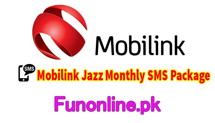 mobilink jazz monthly sms package
