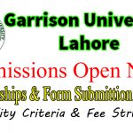 lahore garrison university admission 2018