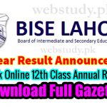 bise lahore 2nd year result 2018