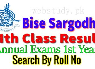 bise sargodha 11th class result 2018