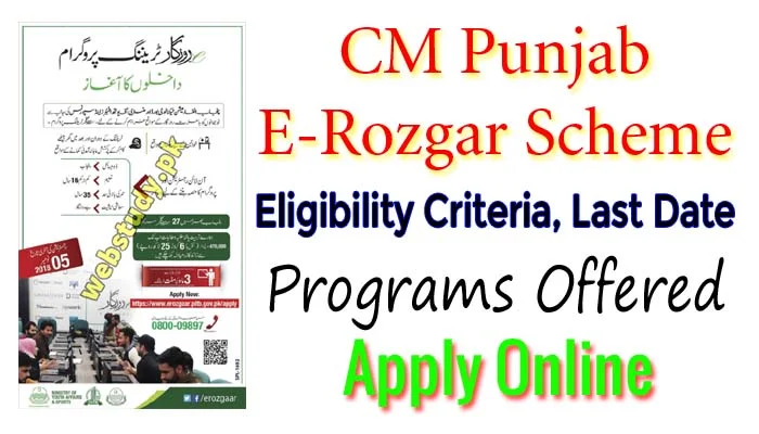cm punjab e rozgar scheme 2018 apply online