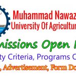 mns university of agriculture multan admission 2018