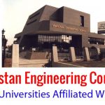 pec recognized engineering Universities in pakistan
