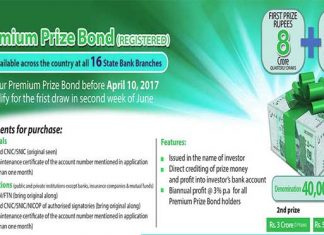 40000 premium prize bond draw