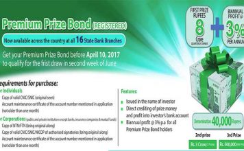 40000 premium prize bond draw