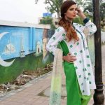 beautiful pakistan flag print shirts for girls