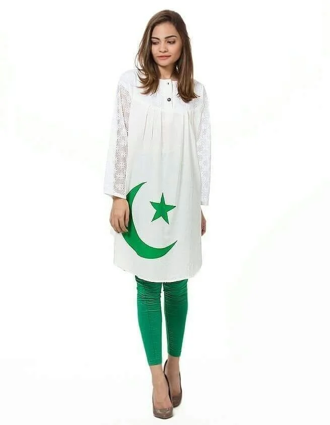 pakistan independence day girls shirts designs