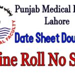 pmf lahore dispenser date sheet download roll no slip online